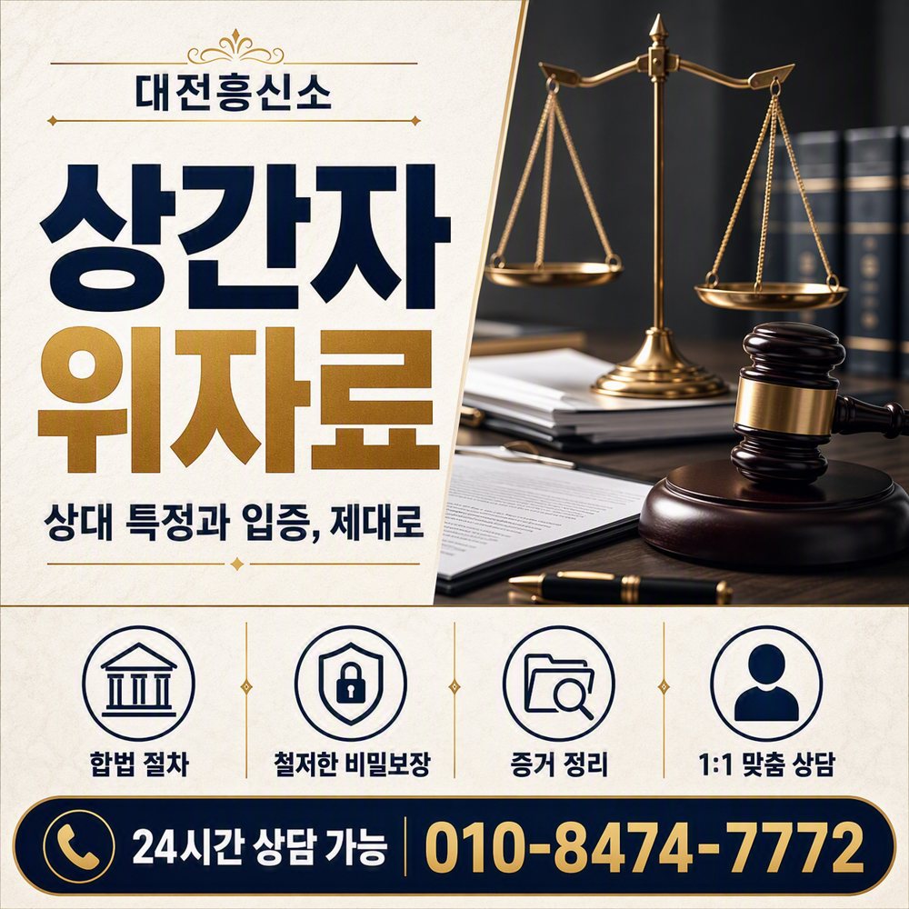 대전흥신소 대전 탐정사무소 상간자 위자료, 상대 특정과 입증, 제대로